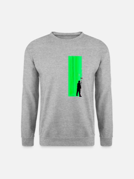 Paint the wall green - Unisex Sweatshirt - salt & pepper