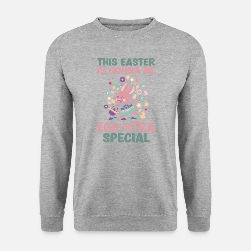 Easter-day-ei-stra Special - Unisex Sweatshirt - salt & pepper
