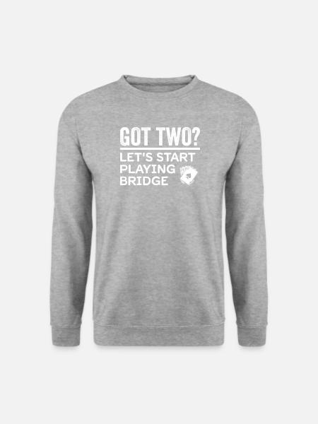 Start playing the - Unisex Sweatshirt - salt & pepper