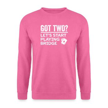 Commencez à jouer au - Sweat-shirt Unisexe - rose - Devant