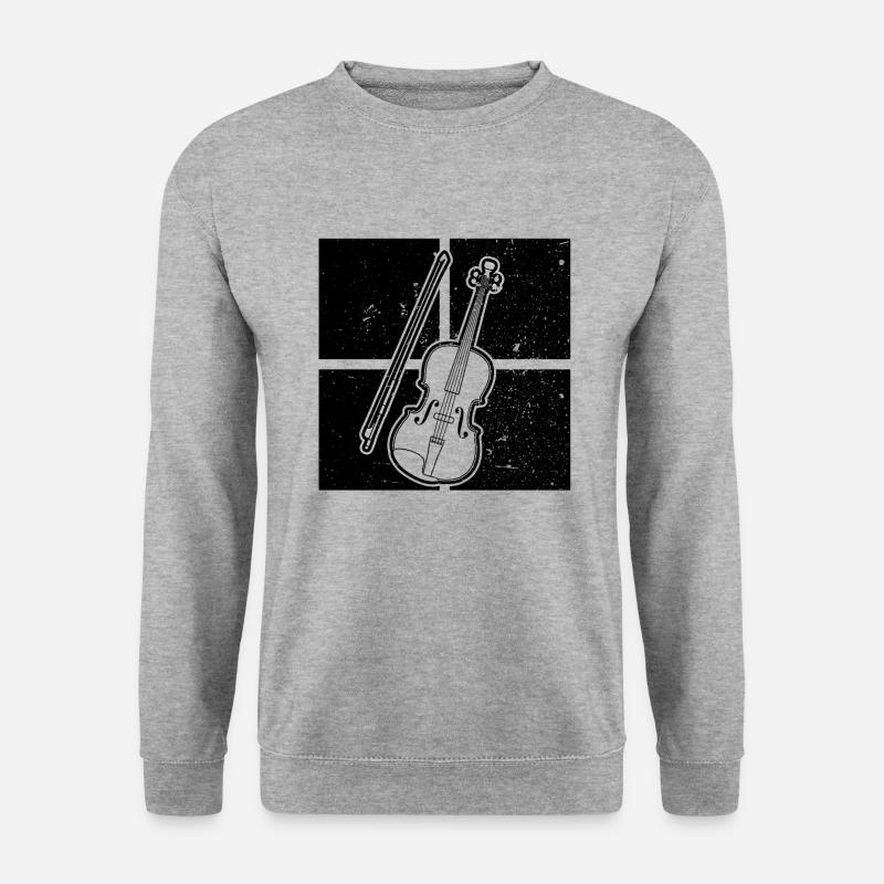 Violin Violinist Violinist - Unisex Sweatshirt - salt & pepper