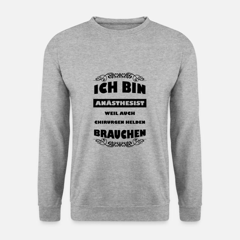 Anesthesiologist Anesthesia Anesthesiology Gift - Unisex Sweatshirt - salt & pepper
