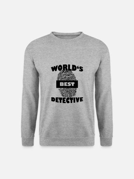 détective - Sweat-shirt Unisexe - gris chiné