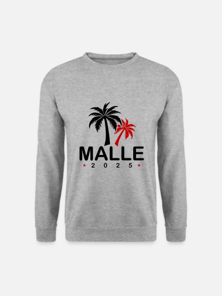 Malle 2025 - Unisex Sweatshirt - salt & pepper