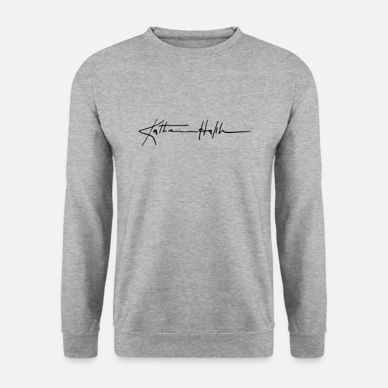 Katharina Hepburn Signature - Unisex Sweatshirt - salt & pepper