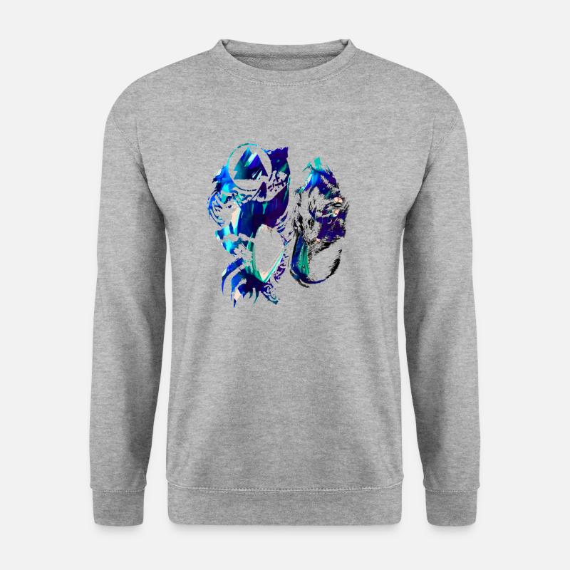 Wolf, Vikings, Teutons, Asgard, Midgard,Valhalla - Unisex Sweatshirt - salt & pepper