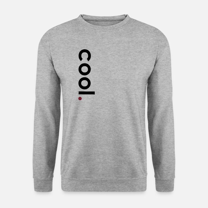 cool vertical black - Unisex Sweatshirt - salt & pepper