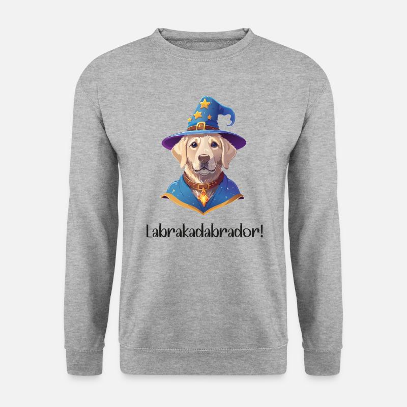 Labrakadabrador - Unisex Sweatshirt - salt & pepper