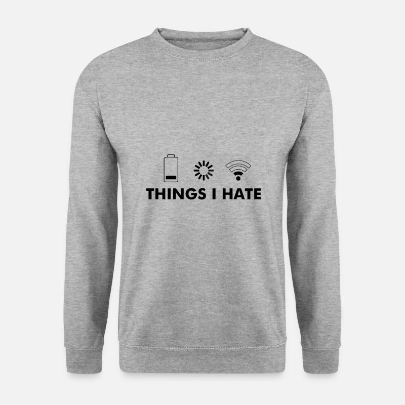 Nerd nerds sayings technique - Unisex Sweatshirt - salt & pepper