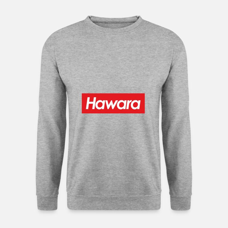 Hawara Haberer dialect Bavarian Austrian - Unisex Sweatshirt - salt & pepper