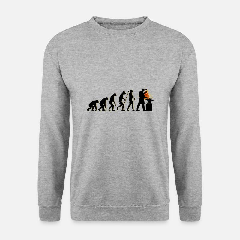 Farrier Evolution - Sweat-shirt Unisexe - gris chiné