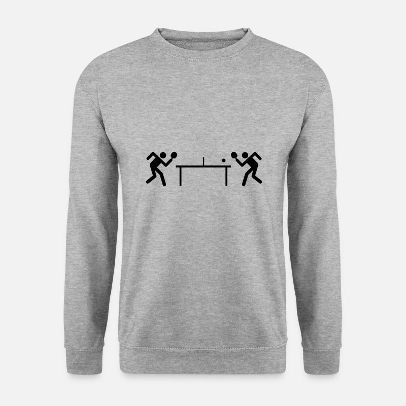 Ping-ping-lt - Sweat-shirt Unisexe - gris chiné