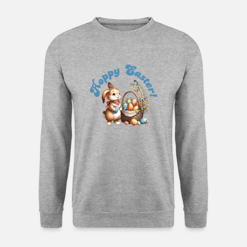 Hoppy Easter - Unisex Sweatshirt - salt & pepper