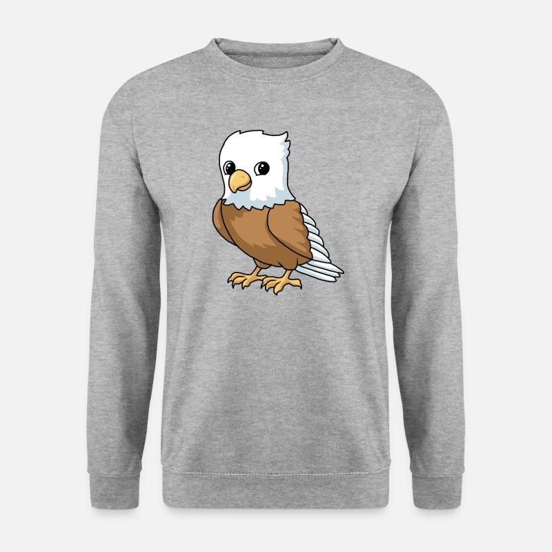 Comic Adler Eagle - Unisex Sweatshirt - salt & pepper