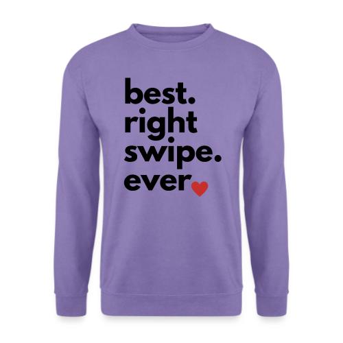 best right swipe ever - Genser unisex