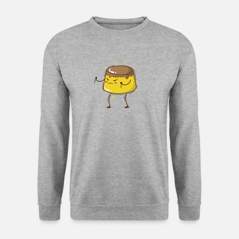 delicious pudding dessert dessert - Unisex Sweatshirt - salt & pepper