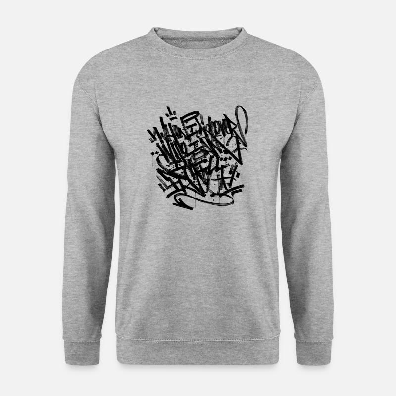 When I Discover Who I Am - Sweat-shirt Unisexe - gris chiné