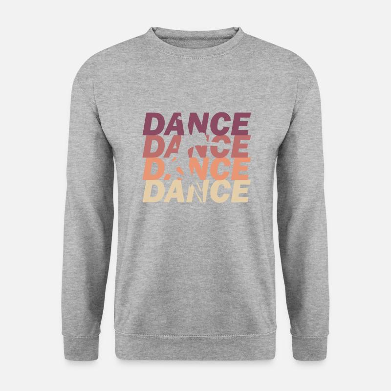 Tänzerin - Unisex Pullover - Weißgrau meliert