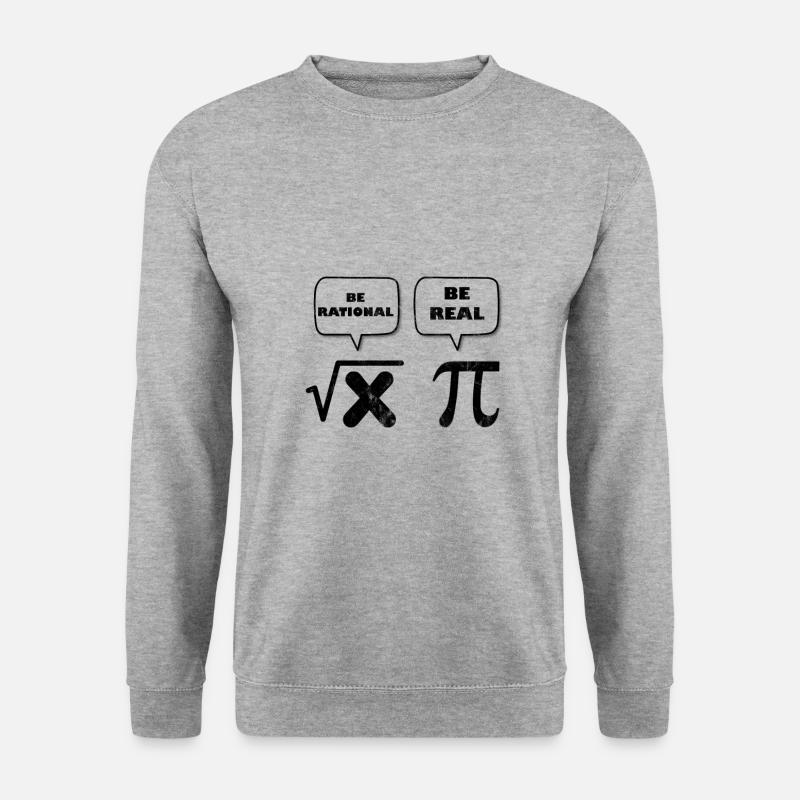 Math nerd - Unisex Sweatshirt - salt & pepper