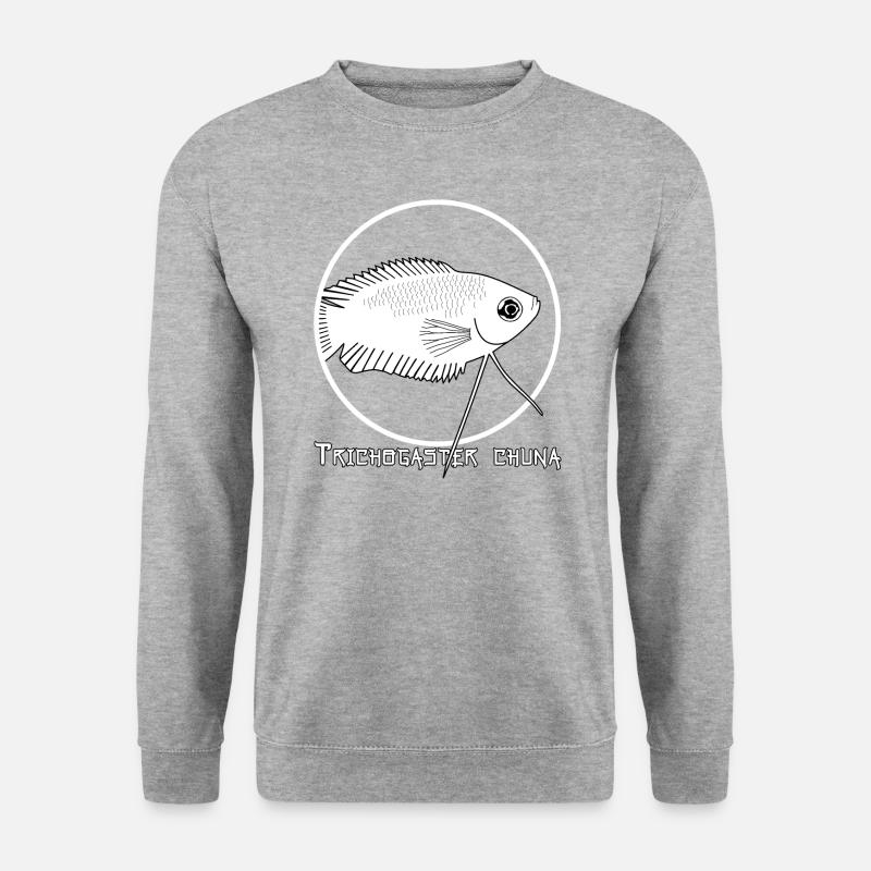 Trichogaster chuna - Unisex Sweatshirt - salt & pepper