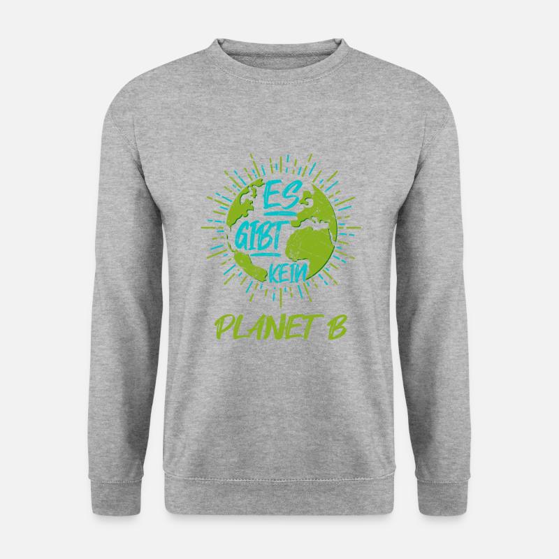 Fridays for Future - Unisex Pullover - Weißgrau meliert