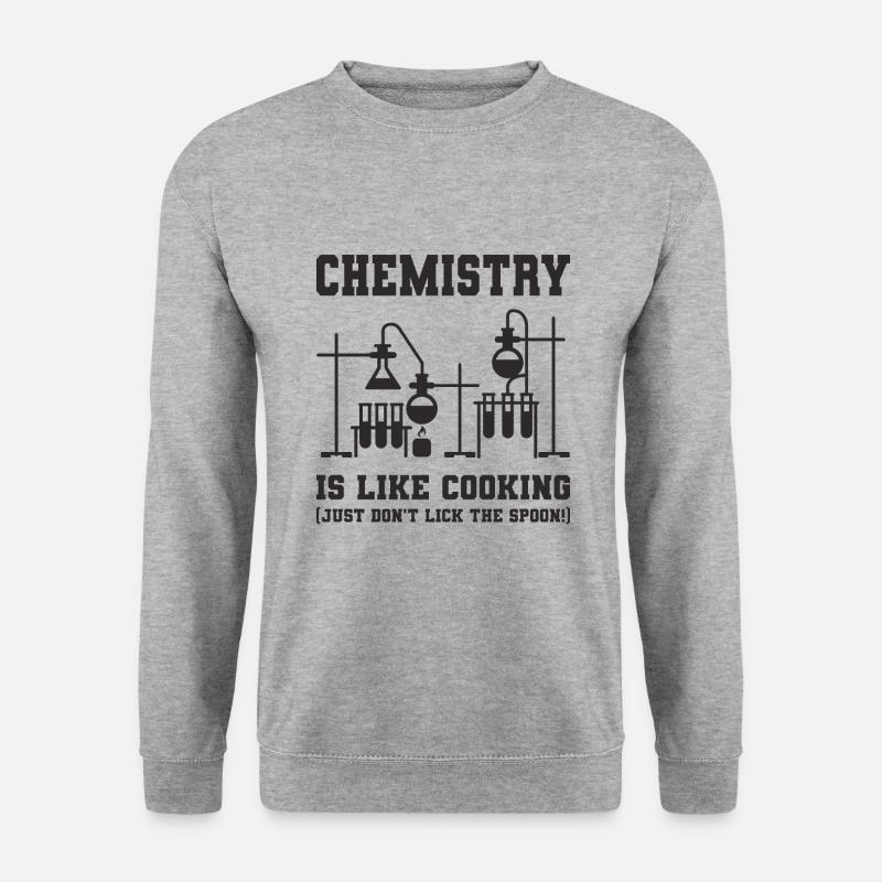 Chemist saying - Unisex Sweatshirt - salt & pepper
