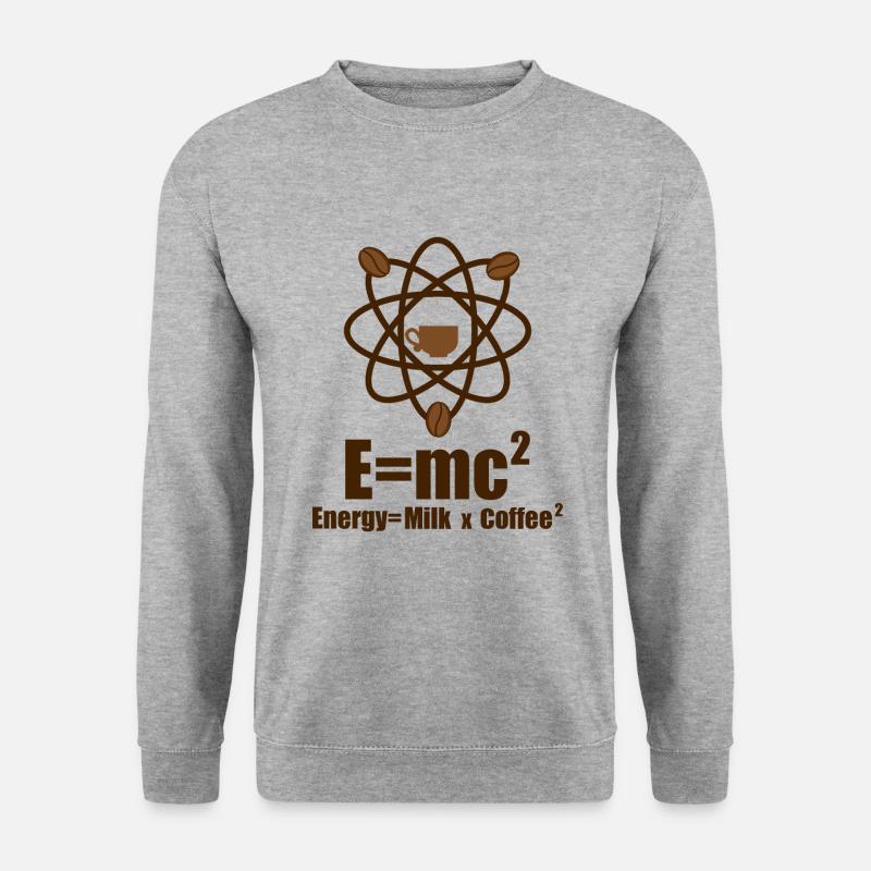 Coffee chemistry physics - Unisex Sweatshirt - salt & pepper