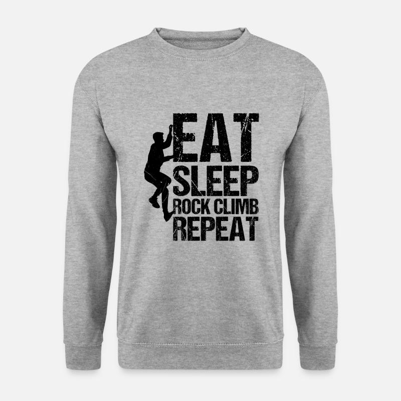 bouldering - Unisex Sweatshirt - salt & pepper