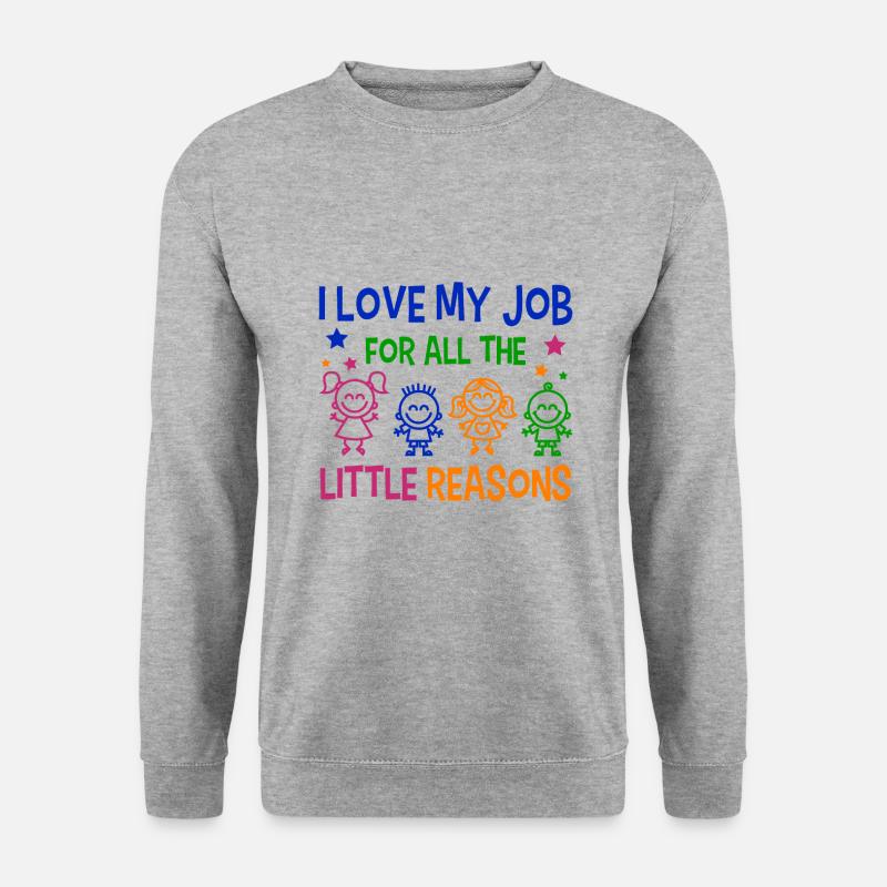 Educator educator - Unisex Sweatshirt - salt & pepper