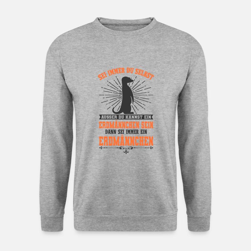 meerkat - Unisex Sweatshirt - salt & pepper