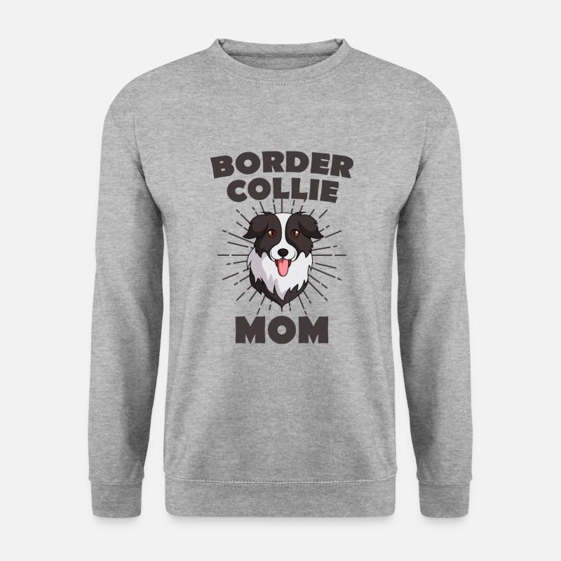 Border Collie Mama - Unisex Sweatshirt - salt & pepper