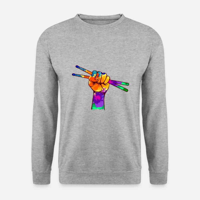 drummer - Unisex Sweatshirt - salt & pepper