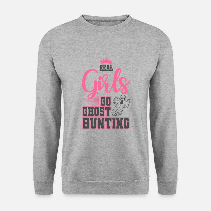 Ghost hunting - Unisex Sweatshirt - salt & pepper