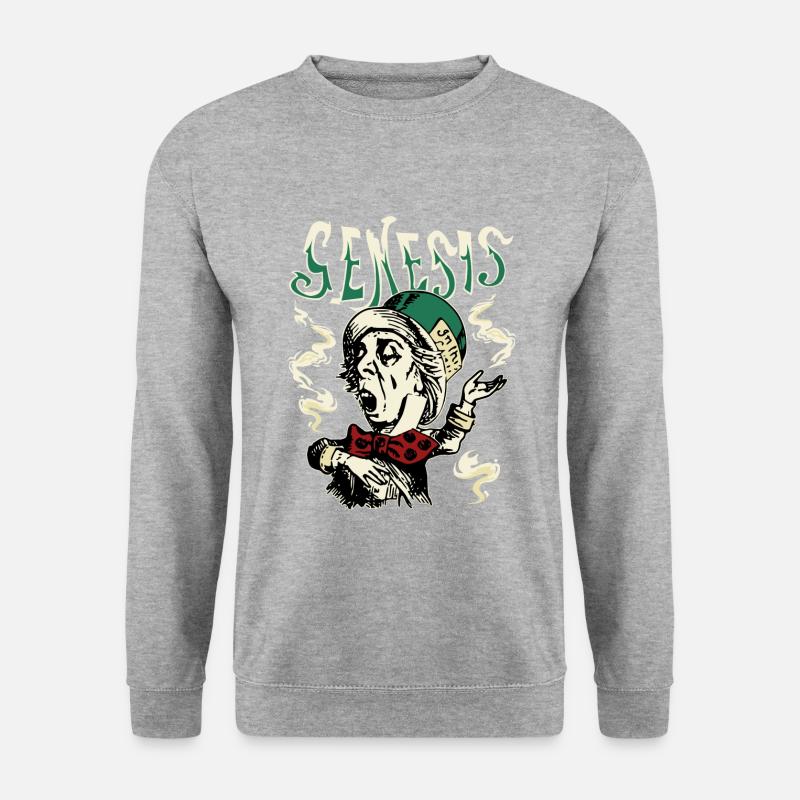 Genesis Madl Hatter - Unisex Pullover - Weißgrau meliert