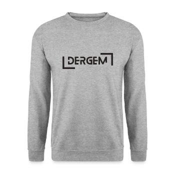 Bad Dürkheim Pfalz - Unisex Pullover - Weißgrau meliert - Vorne - Alina (178cm) & Michal (187cm)