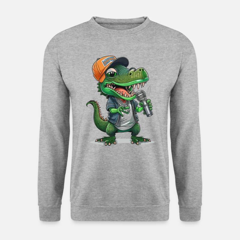Alligators Flow - Unisex Sweatshirt - salt & pepper
