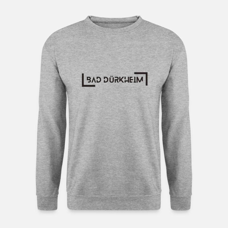 Bad Dürkheim Pfalz - Unisex Pullover - Weißgrau meliert