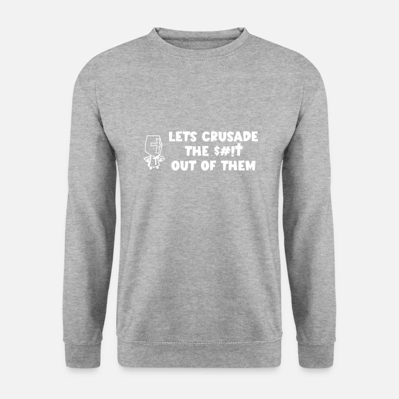 Crusader - Unisex Sweatshirt - salt & pepper