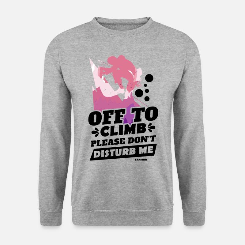 Climb - Unisex Sweatshirt - salt & pepper