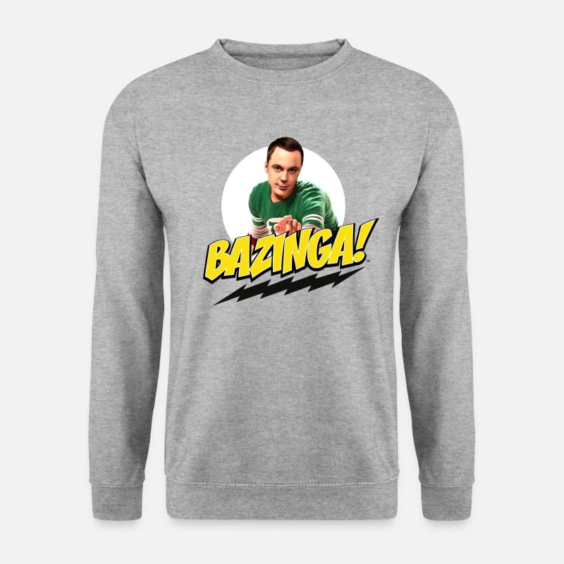 The Big Bang Theory Spruch - Unisex Pullover - Weißgrau meliert