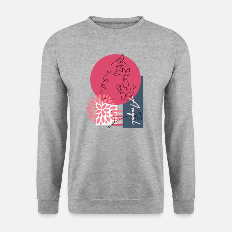 Magical Femininity - Unisex Pullover - Weißgrau meliert