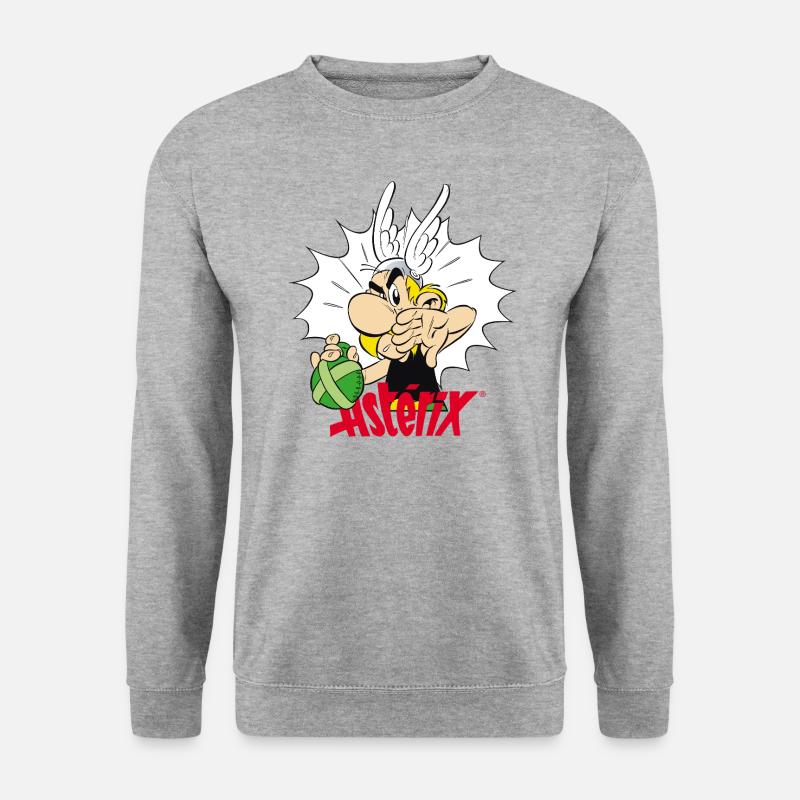 Asterix & Obelix - Asterix with elixir - Felpa unisex - grigio chiaro melange