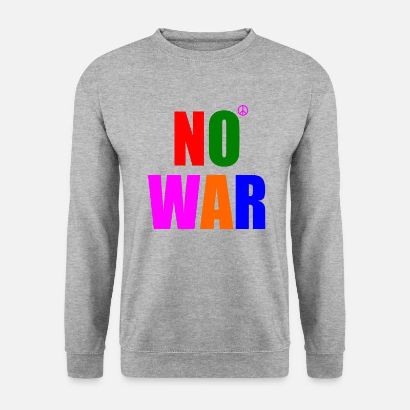 No war - Unisex Sweatshirt - salt & pepper