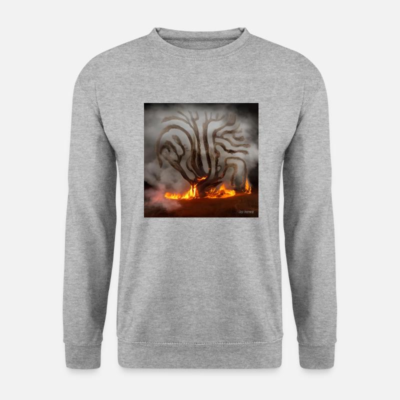 old tree burns - Unisex Sweatshirt - salt & pepper