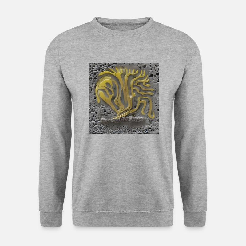 tree growing on a moon - Unisex Sweatshirt - salt & pepper