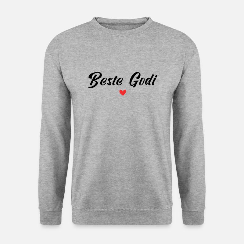 Beste Godi - Unisex Pullover - Weißgrau meliert