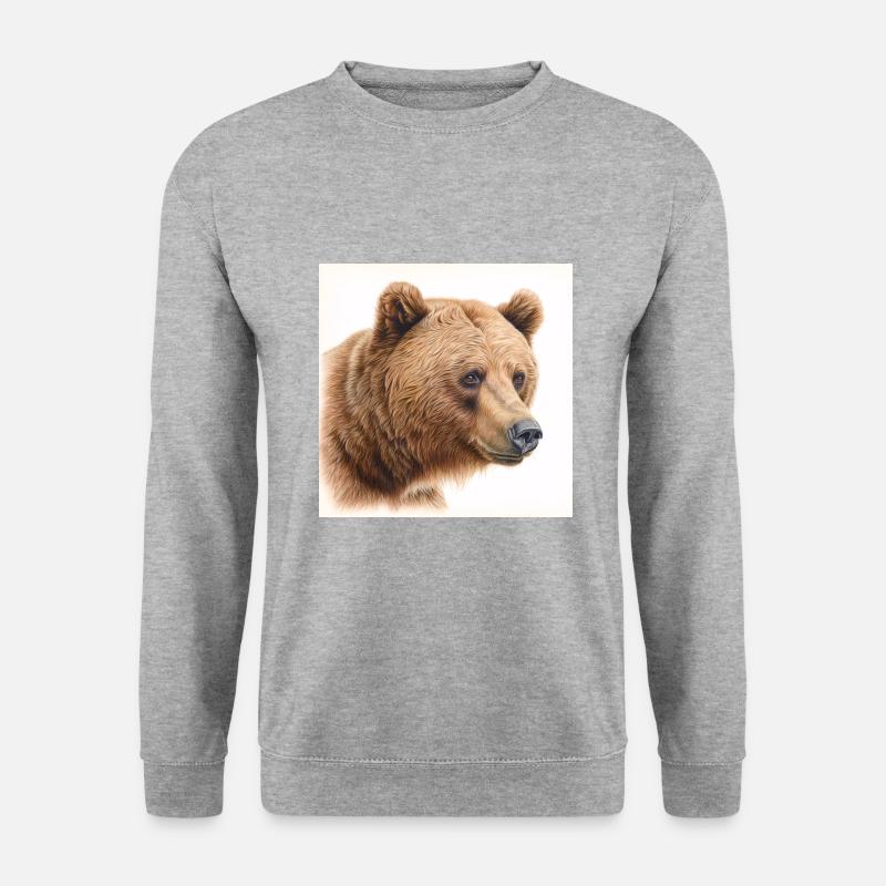 Bear - Unisex Sweatshirt - salt & pepper