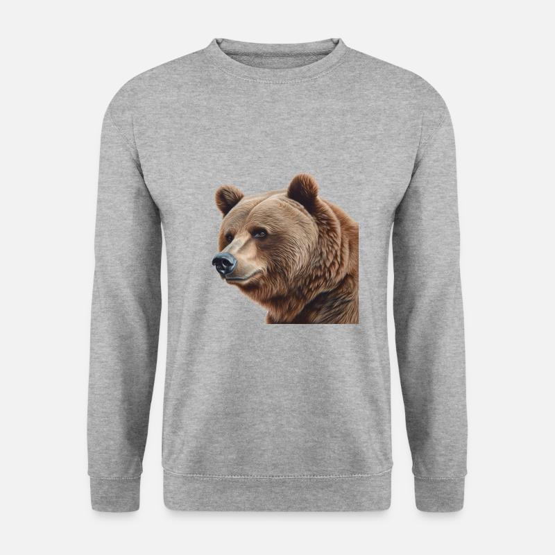 Bear - Unisex Sweatshirt - salt & pepper