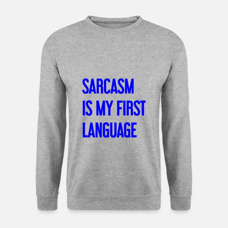 Sarcasm Pro - Unisex Sweatshirt - salt & pepper