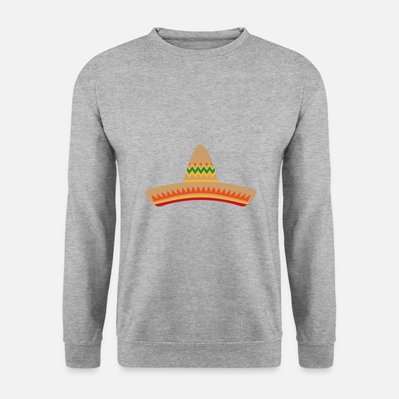 Sombrero - Unisex Pullover - Weißgrau meliert